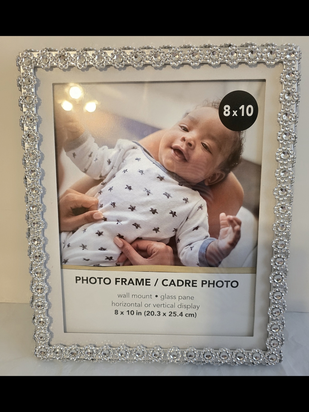 Silver 8x10 Decorative Photo Frame New Handmade
